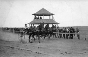 Races during the Sherman County Fair in the 1920s.
