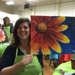 Paint Night, a Sherman County Historical Museum fundraiser.